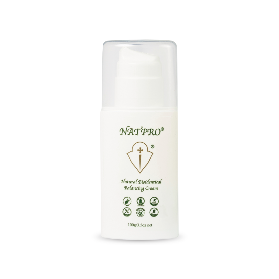 Natpro dispenser on a white background