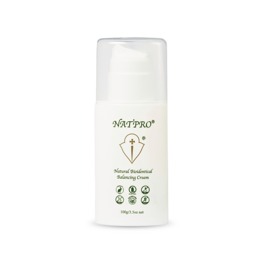 Natpro dispenser on a white background
